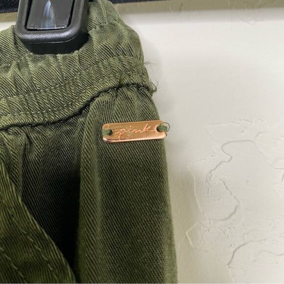 PINK Victoria's Secret Army Green Easy Jogger Small - Picture 4 of 10